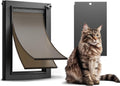Cat Door for Door All Aluminum Frame Small Pet Door - Energy Efficient