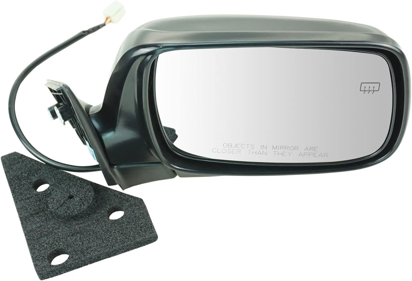 TRQ Passenger Side Mirror Assembly for 2000-2004 Subaru Outback