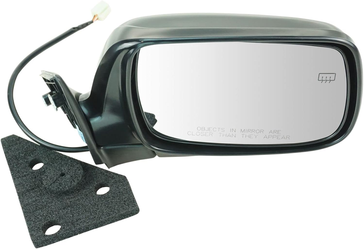 TRQ Passenger Side Mirror Assembly for 2000-2004 Subaru Outback