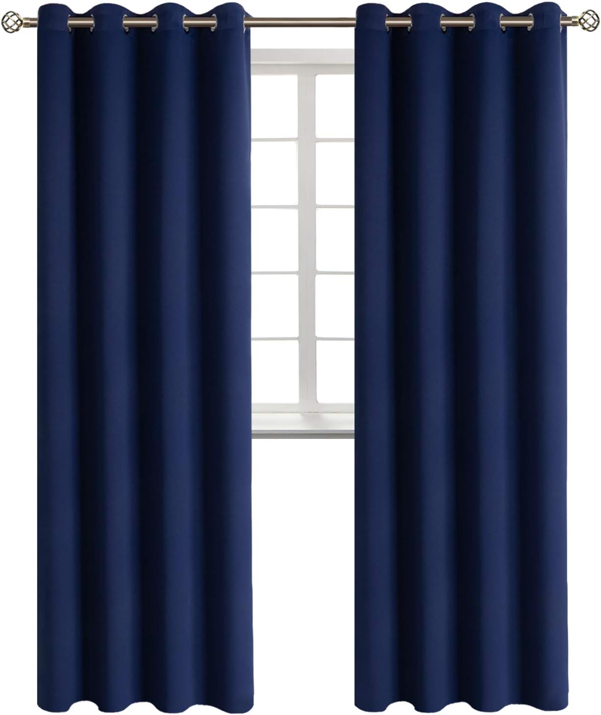 BGment Blackout Curtains - Grommet Thermal Insulated Panels