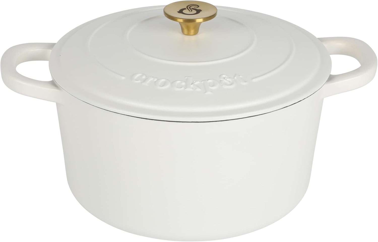 Crock Pot Artisan 5-Quart Round Dutch Oven for Versatile Cooking