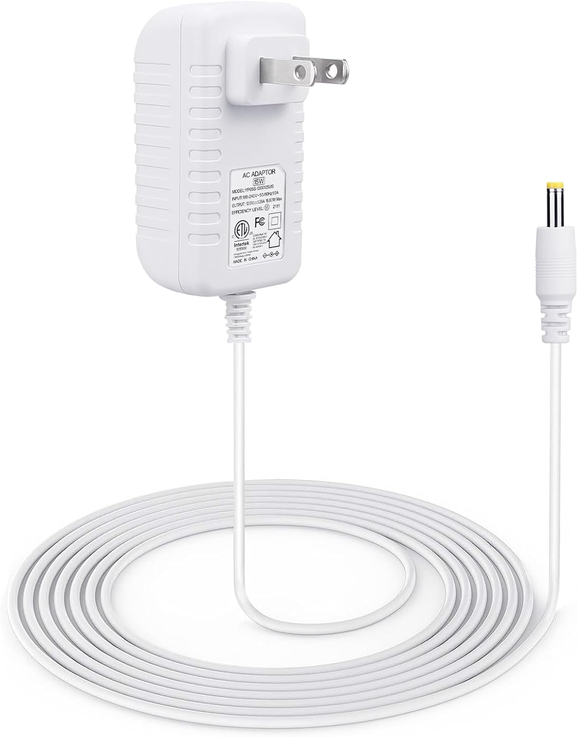 15W Echo Speaker Charger - Rapid Power Supply for  Devices -5ft Cable