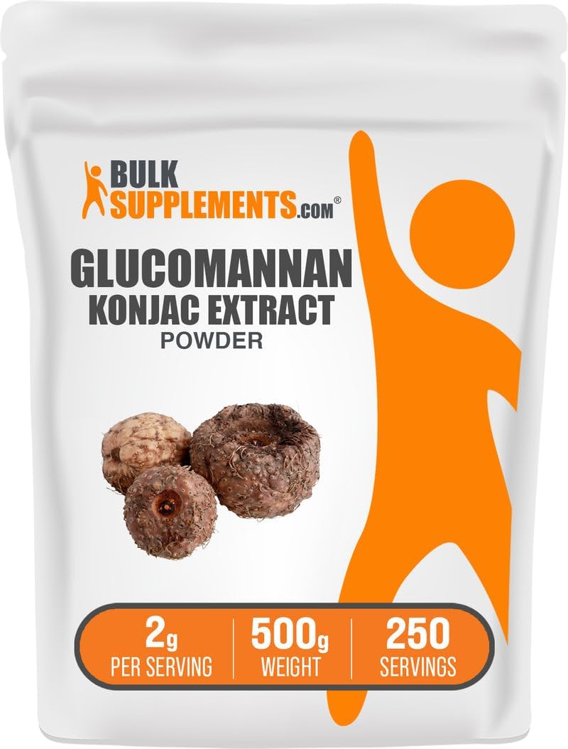 Glucomannan Powder from Konjac Root - Natural Wellness Support