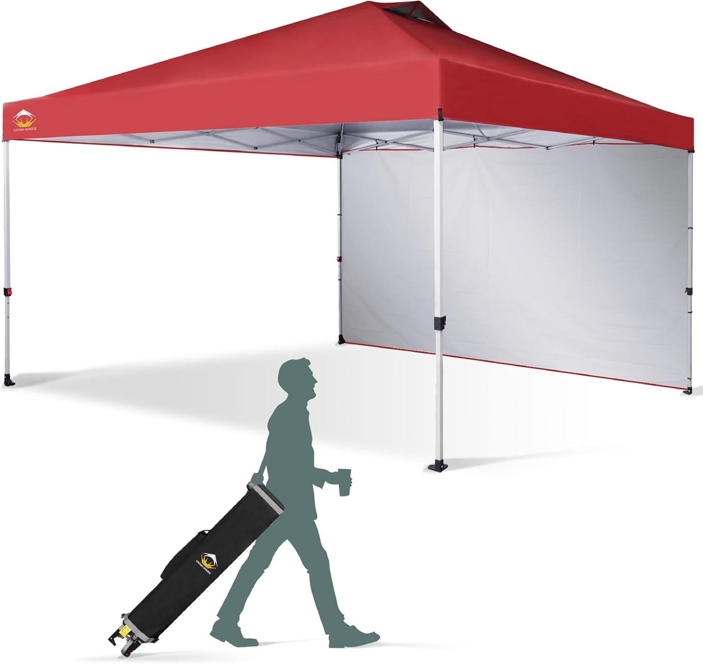 CROWN SHADES 12x12 Pop Up Canopy Tent for Outdoor Events