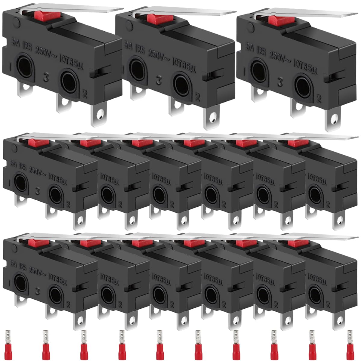15PCS SPDT Micro Limit Switch for Appliances