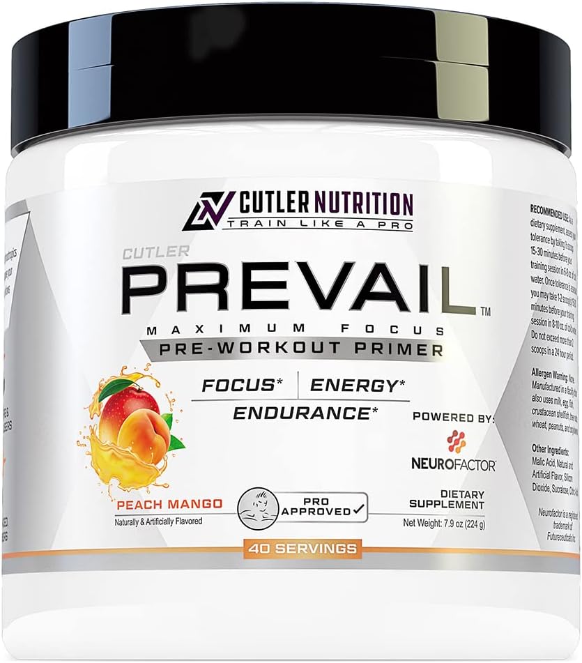 Prevail Pre Workout Powder: Cutting Edge Energy and Focus