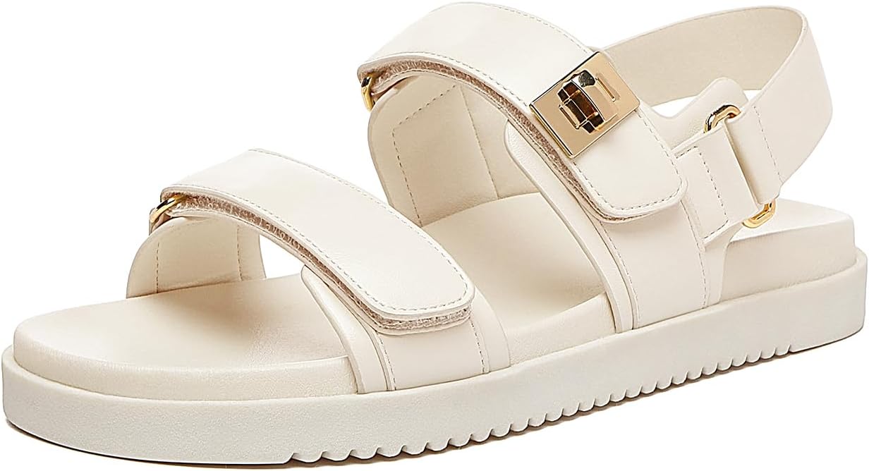 Rihero Women's Flat Sandals for Comfort and Style in Summer
