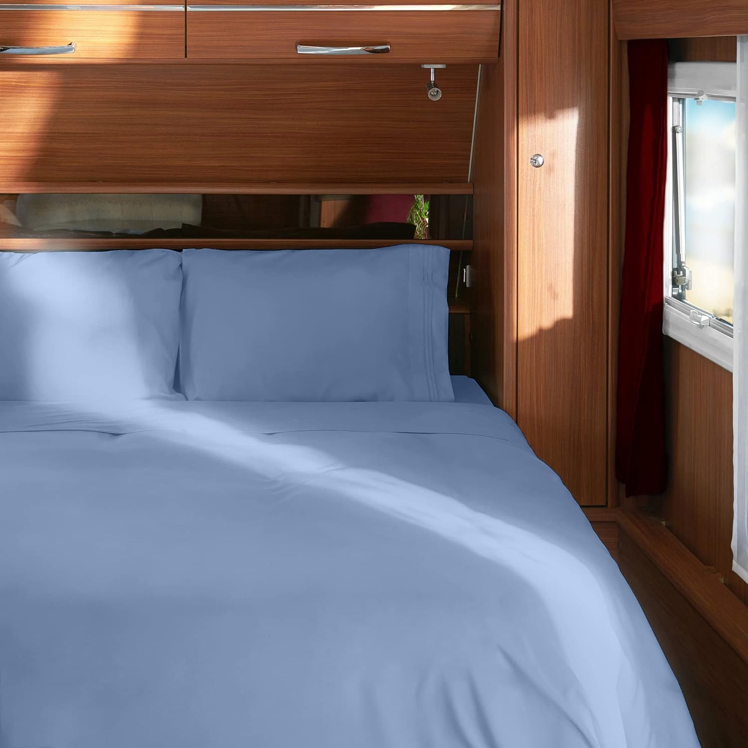 Mellanni RV Short Queen Sheets - Soft, Cooling, Perfect Fit