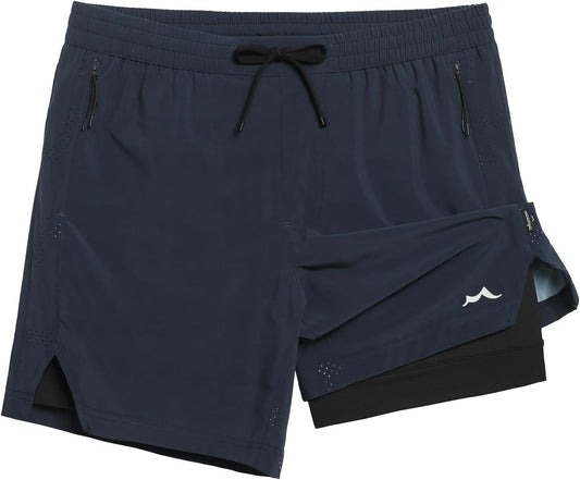 Ultra Lightweight Men's Athletic Running Shorts for Comfort