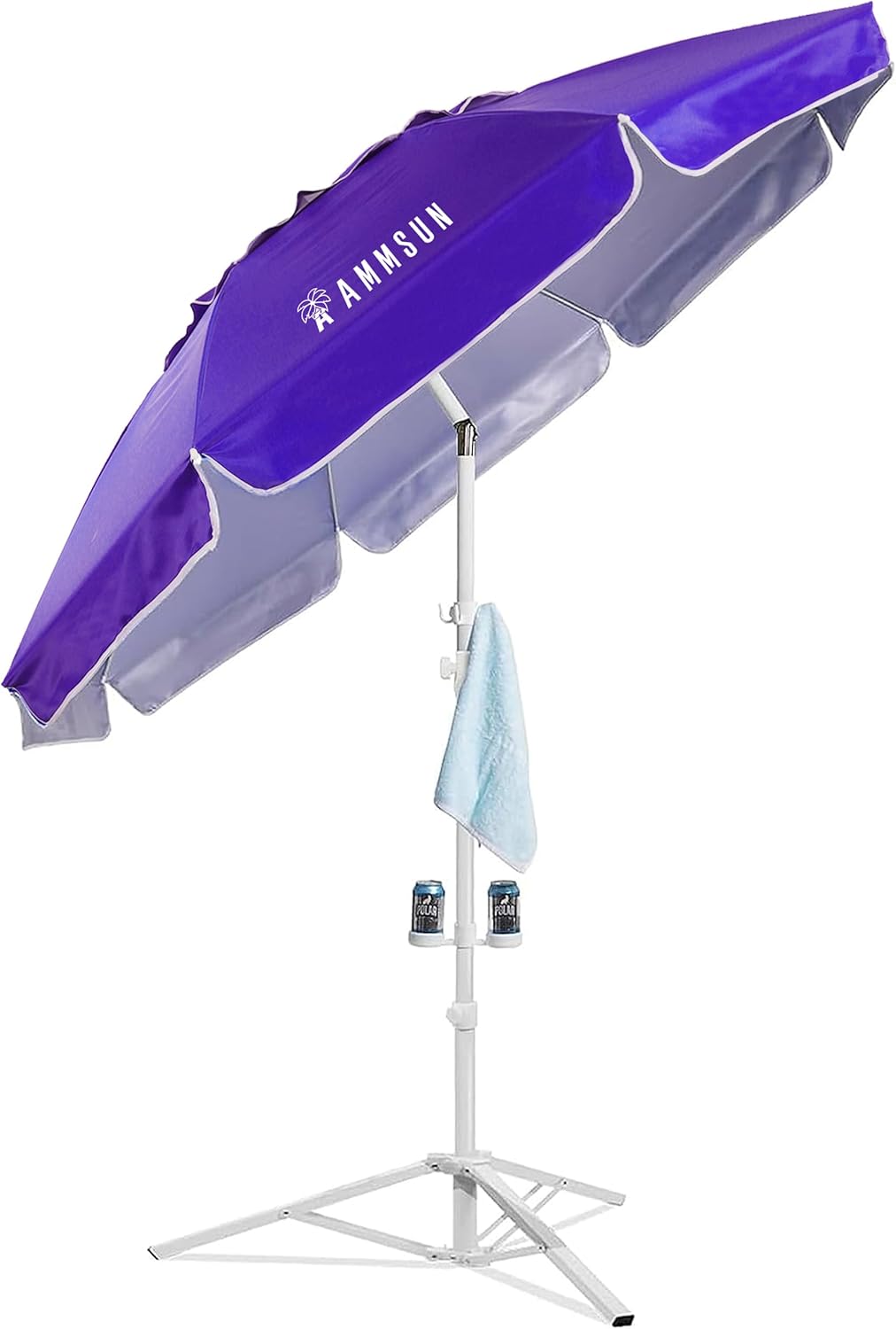 Premium 6.5ft Portable Shade Umbrella for Outdoor Activities
