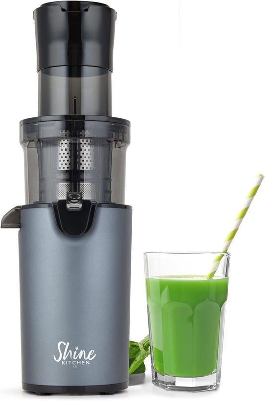 Effortlessly Extract More Juice with Shine SJX-1 Cold Press Juicer!