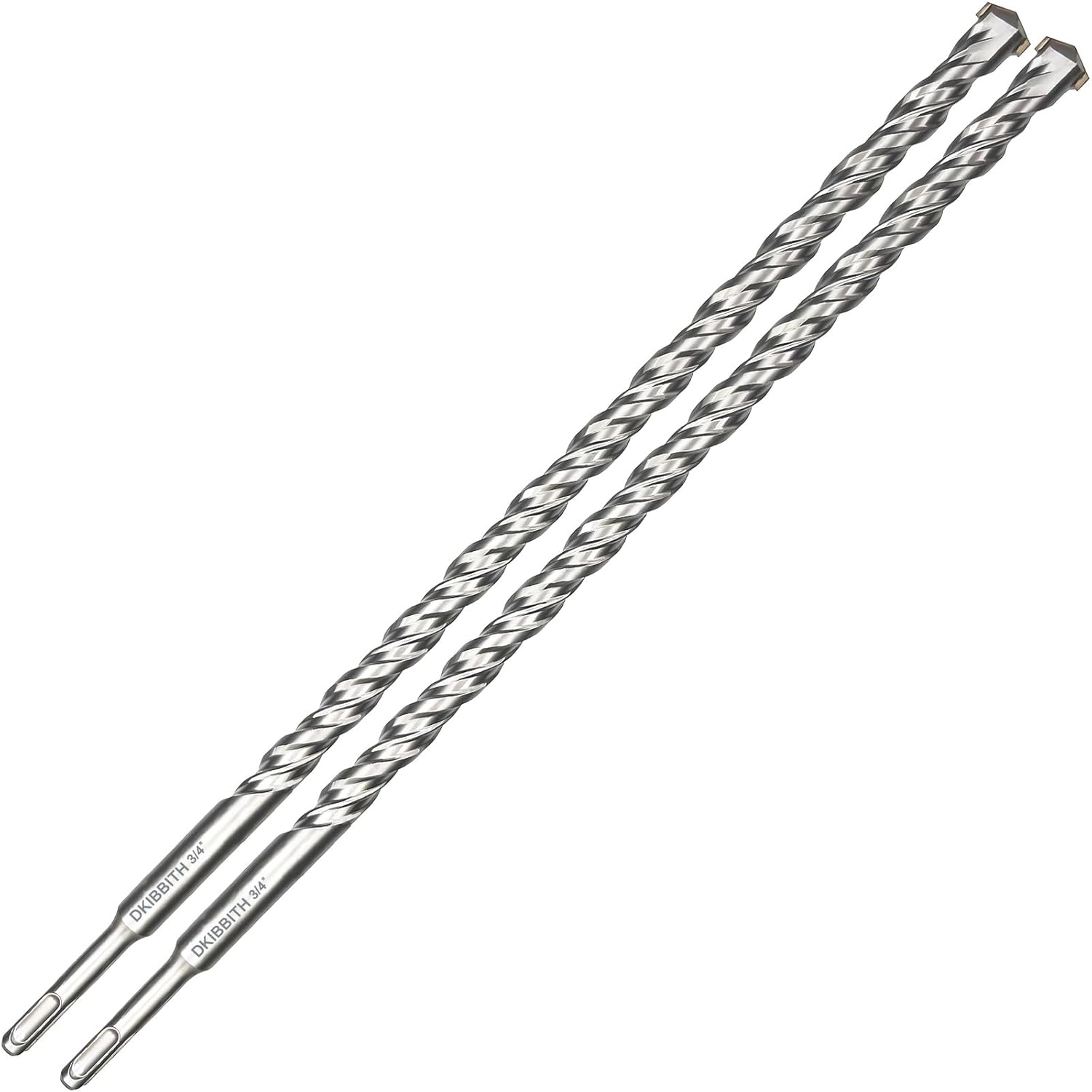2-Pack SDS Plus Masonry Drill Bits for Efficient Concrete Work