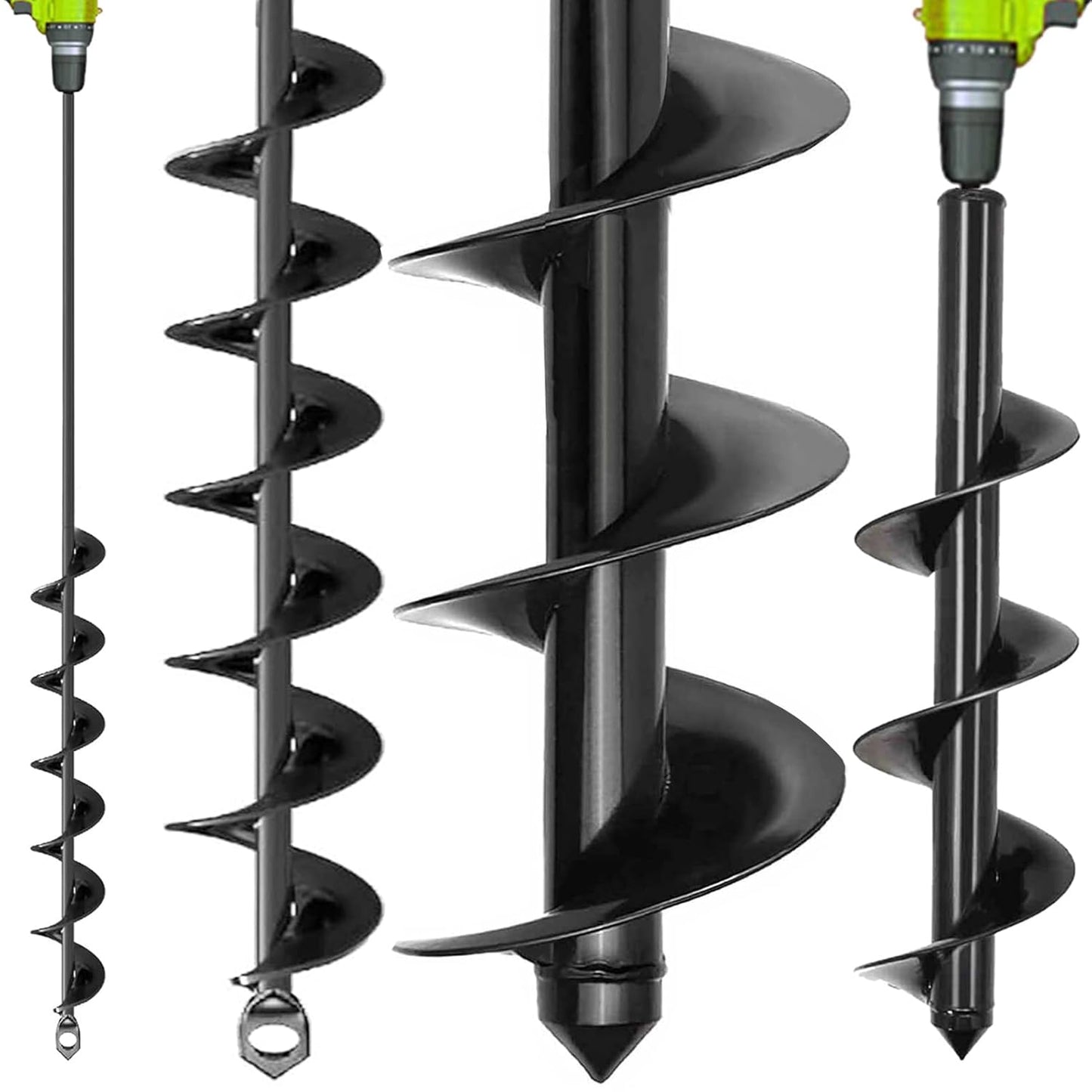 Auger Drill Bits for Planting - Efficient Garden Tool Set