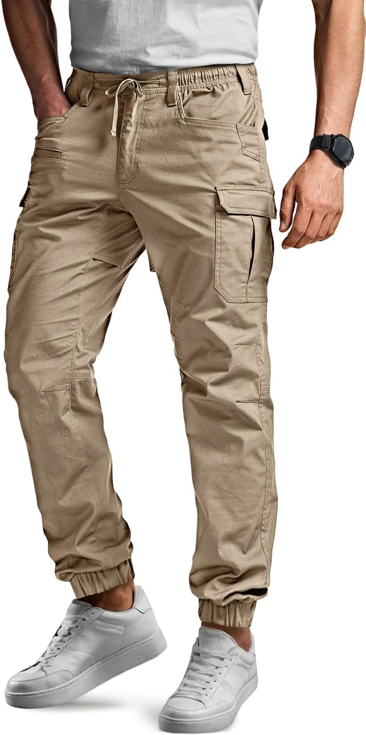 CQR Men's Flex Lightweight Joggers for Ultimate Comfort