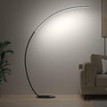E.P. Light RGBW 69.99in Arched Standing Reading Floor Lamp - Dimmable