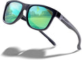 agape Birdyx Polycarbonate Golf Sunglasses - Red/Copper Lenses