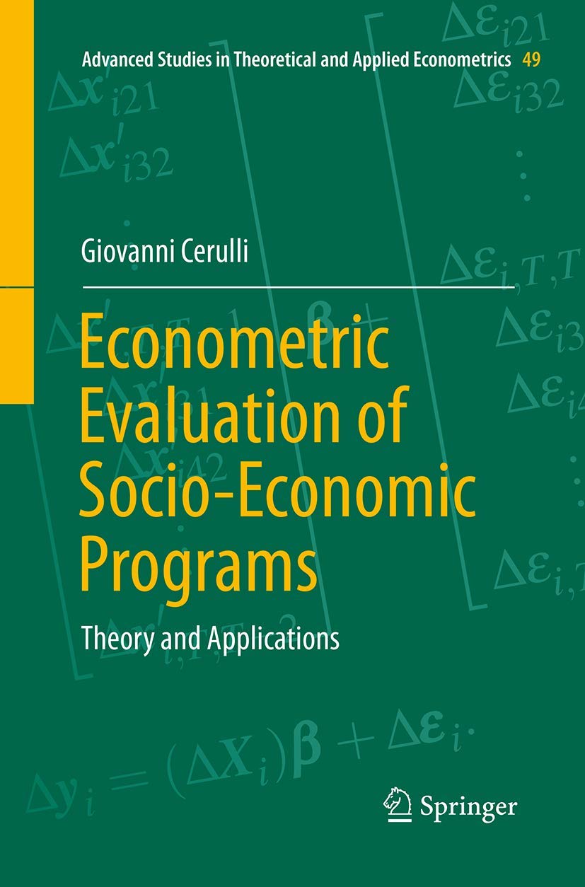 Econometric Evaluation of Socio-Economic Programs in 49