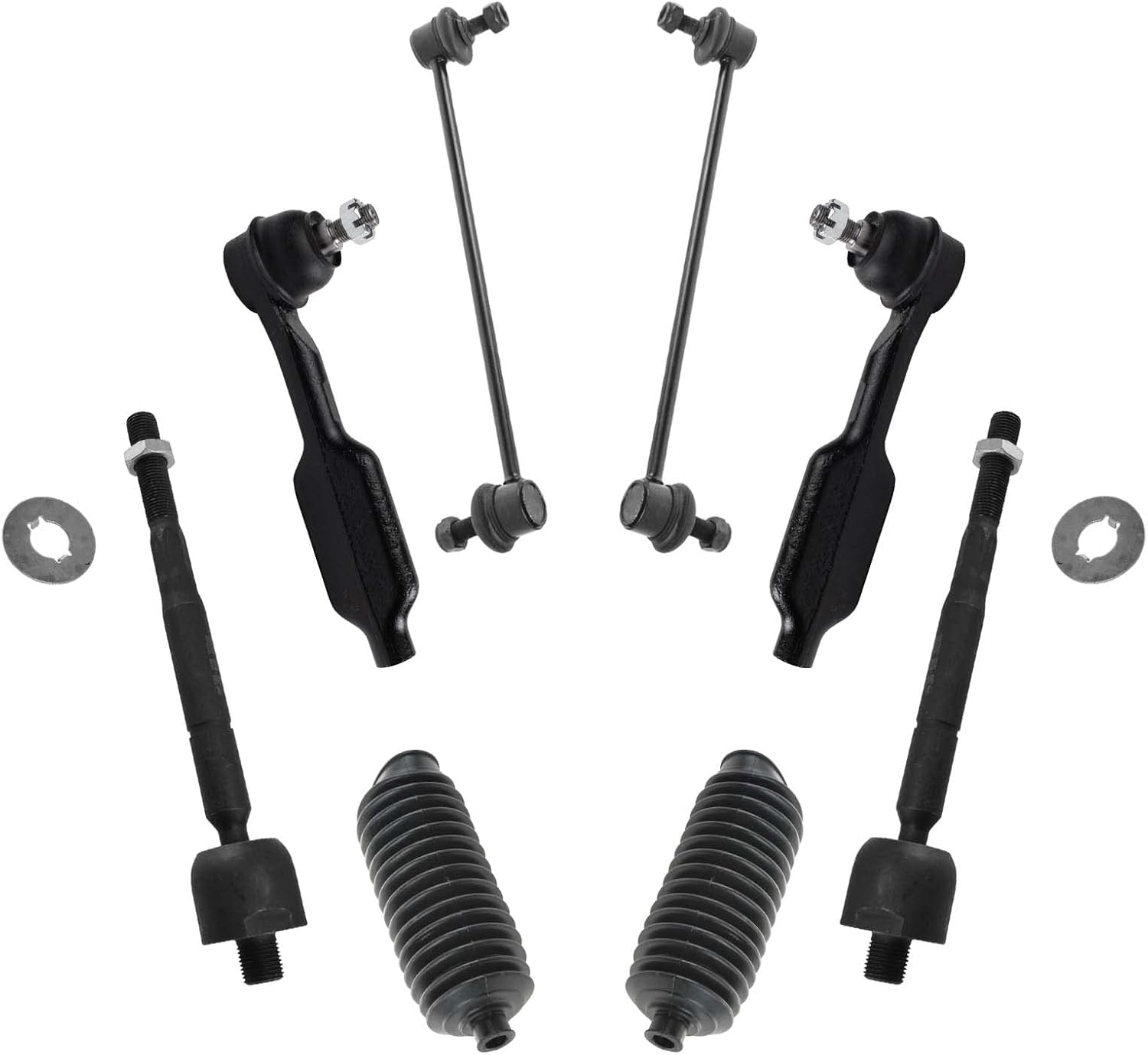TRQ Front Steering & Suspension Kit for 2005-2009 Honda Odyssey