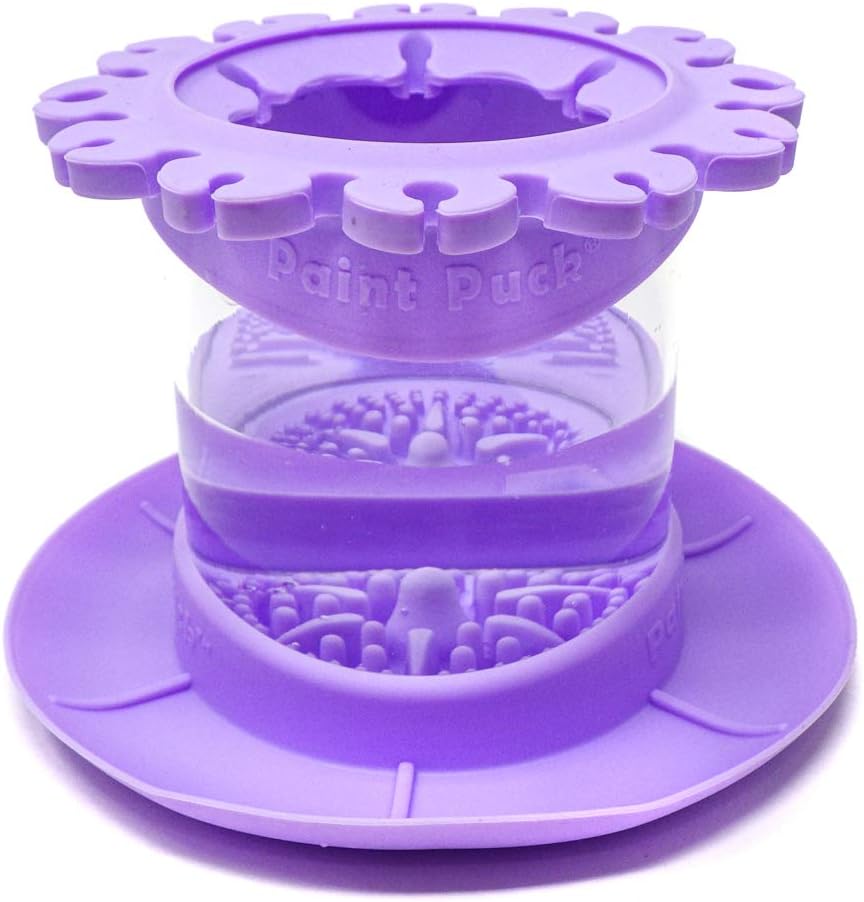 Paint Puck Ultimate Rinse Cup for Easy Brush Cleaning