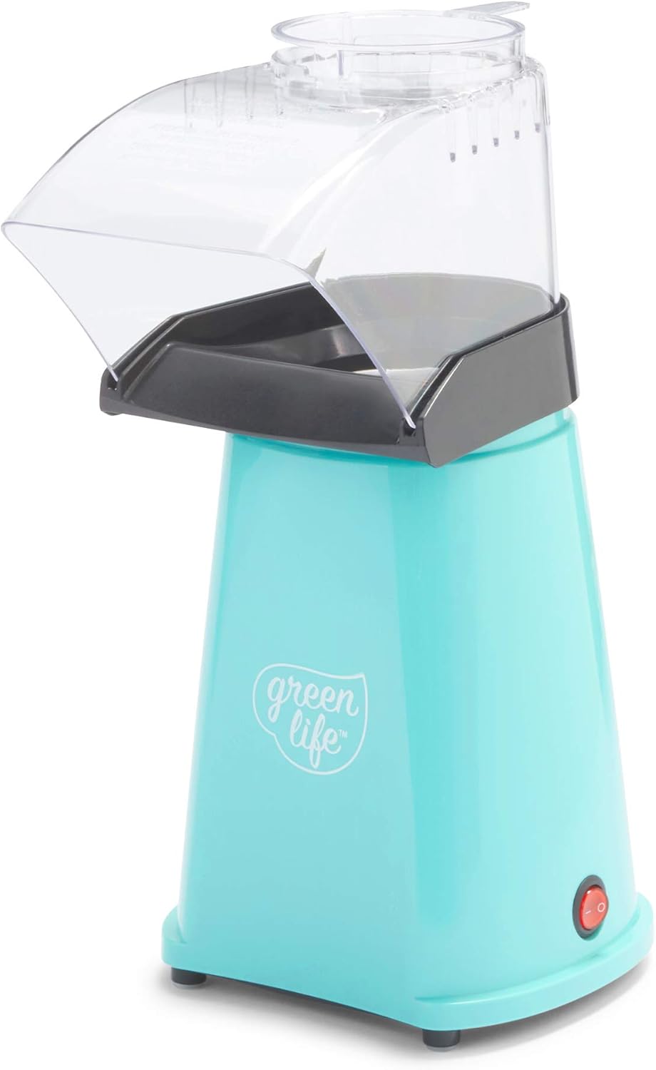 GreenLife Hot Air Popcorn Maker - Easy One Switch for Healthy Popcorn