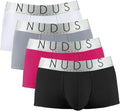 Cotton Underwear Pack for Men 4-Pack Trunks & Briefs - Gift Box