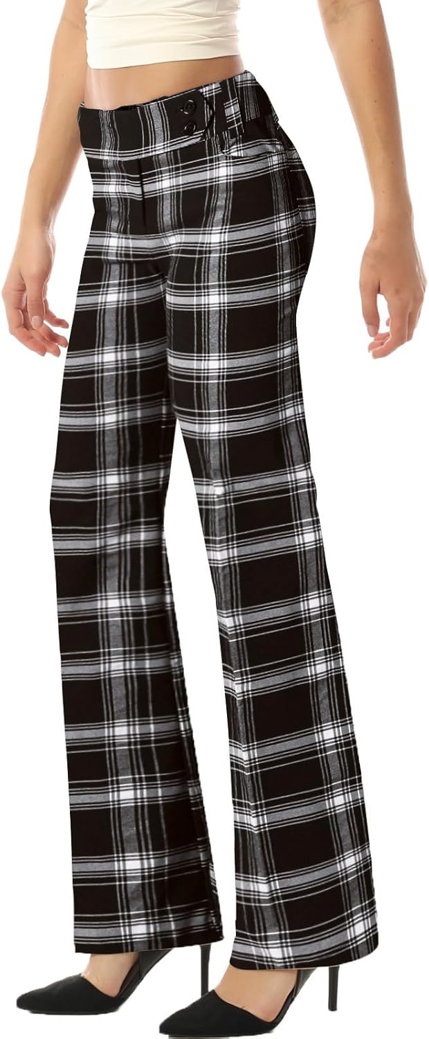 MixMatchy Women's Ultra Stretch Lux Comfort Bootcut Dress Pants