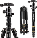 ZOMEI Aluminum Portable Tripod with Ball Head - Compact Travel Support