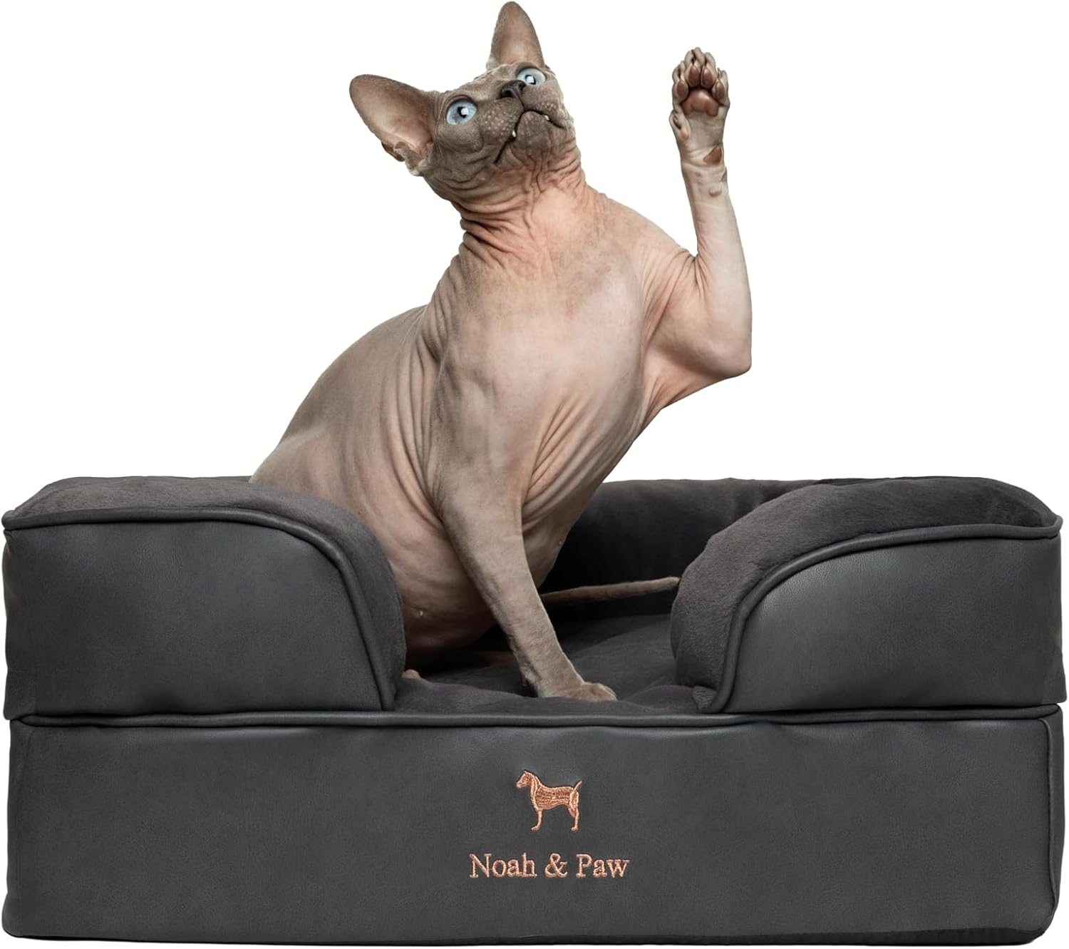 Orthopedic Dog Bed with Cooling Gel for Small Dogs and Cats