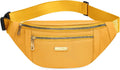 DAITET Crossbody Fanny Pack for Men & Women - Large Durable Waist Bag
