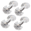 Thread Pitch Gauge 4PCS Metric Imperial US - Durable Screw Gauge Set