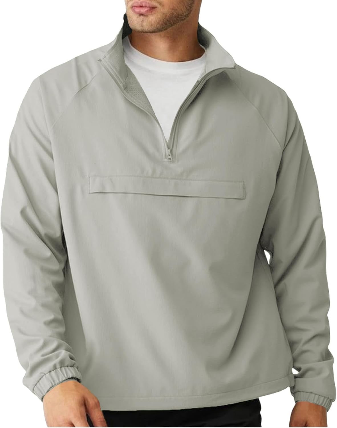 SEGANUP Men's Lightweight Quarter Zip Pullover for Golf and More
