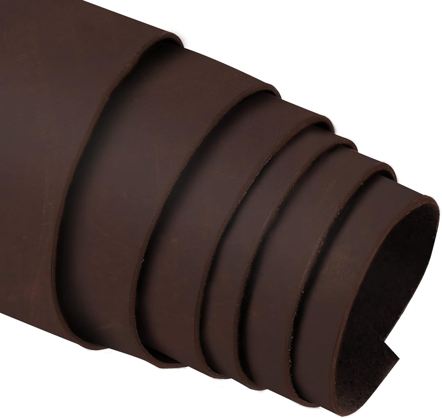 ELW Cowhide Bourbon Brown Leather for Tooling and Crafting