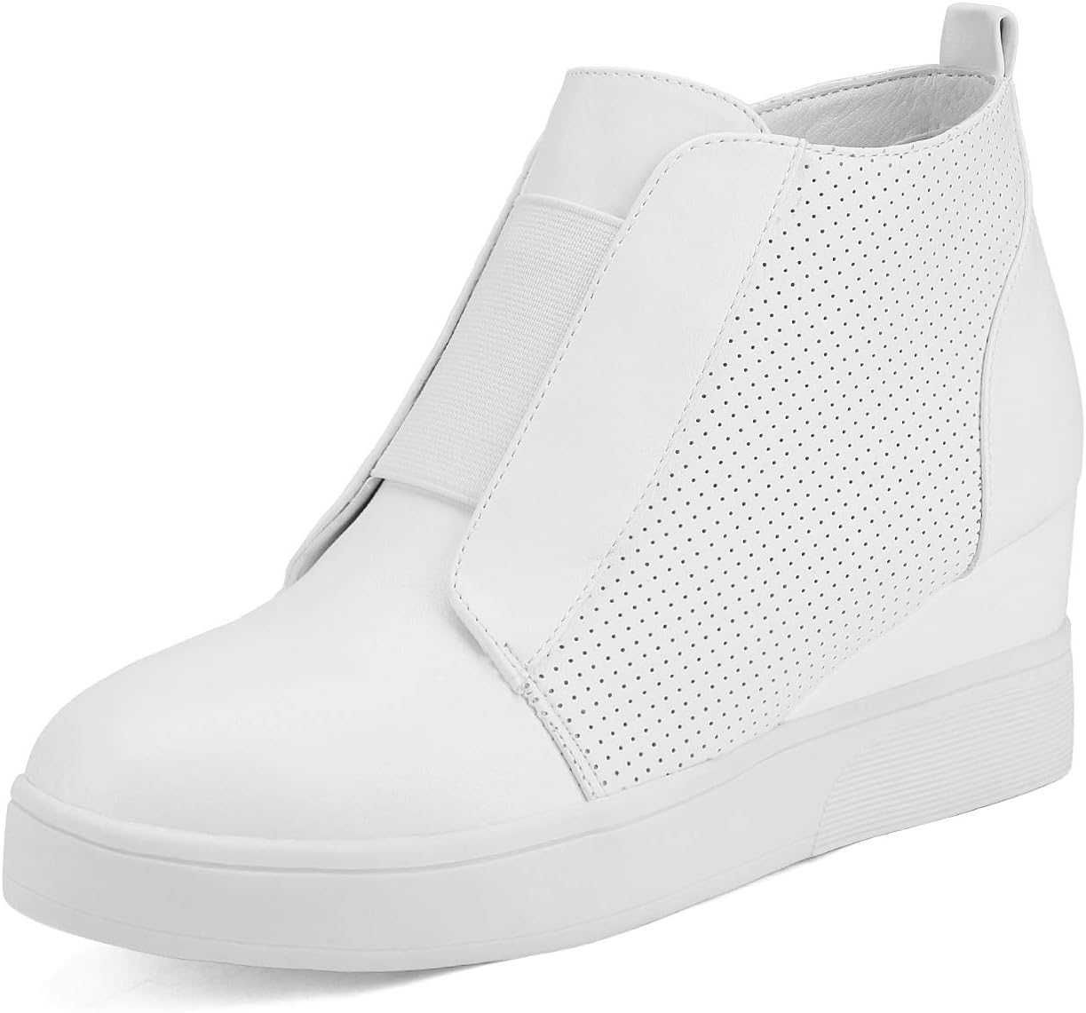 DREAM PAIRS Womens Platform Wedge Sneakers Ankle Booties Review