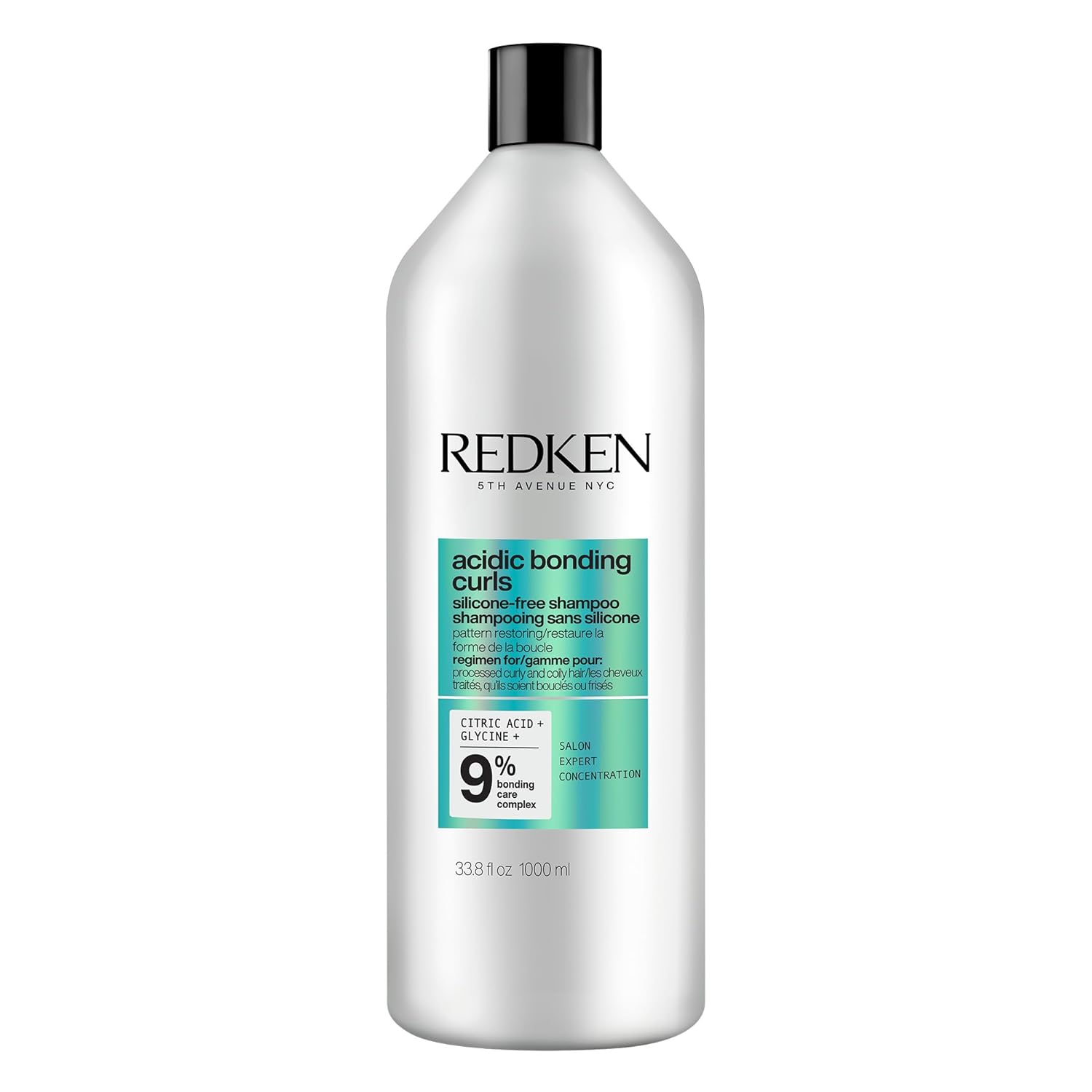 REDKEN Bonding Curls Shampoo - Repair Curls, Avocado & Shea, Sulfate-Free