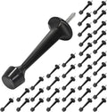 HOMOTEK Heavy Duty Solid Rigid Door Stop 36 Pack - Wall & Door