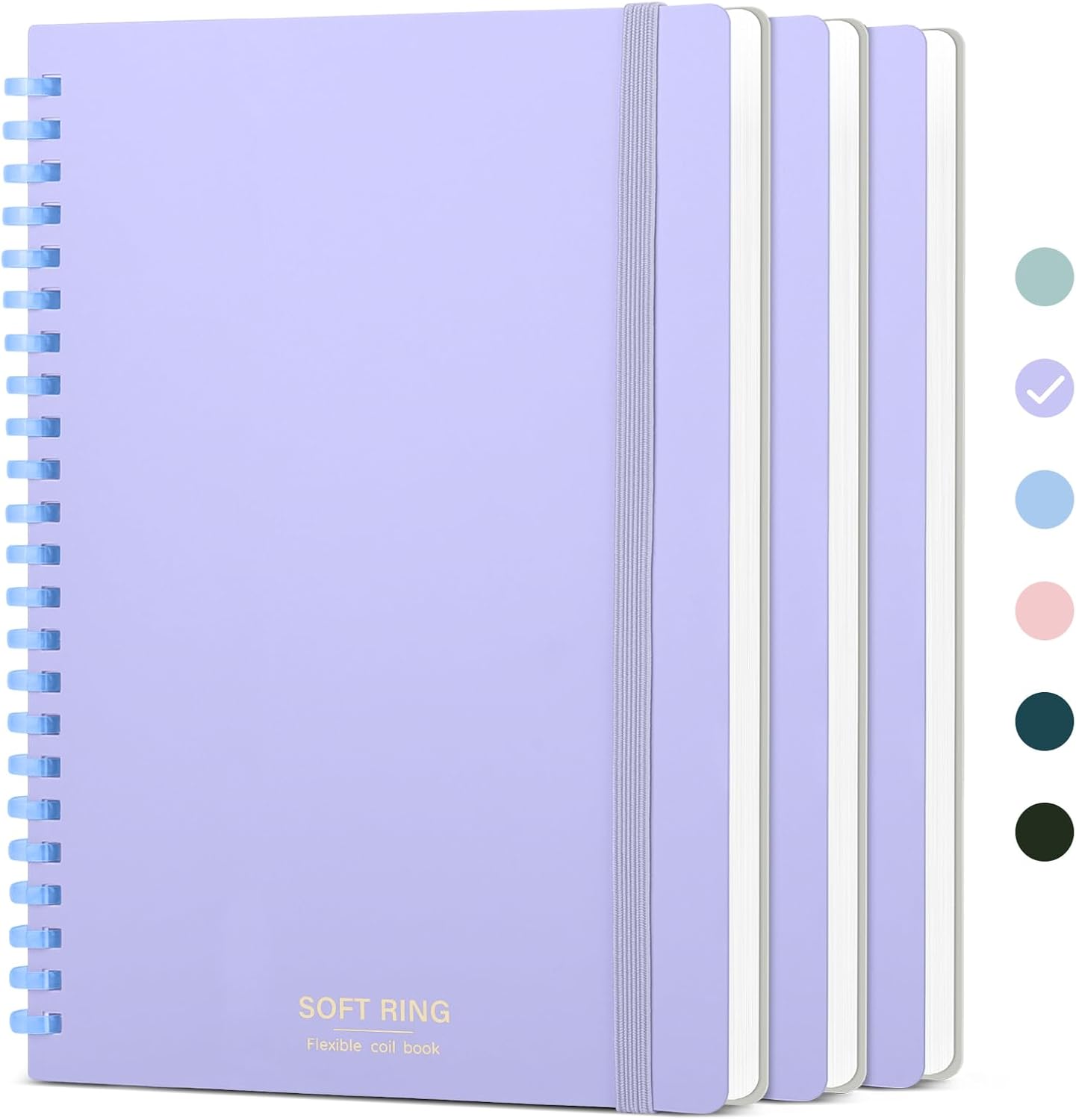 EUSOAR A5 Spiral Notebooks 3-Pack - Perfect for College Note Taking!