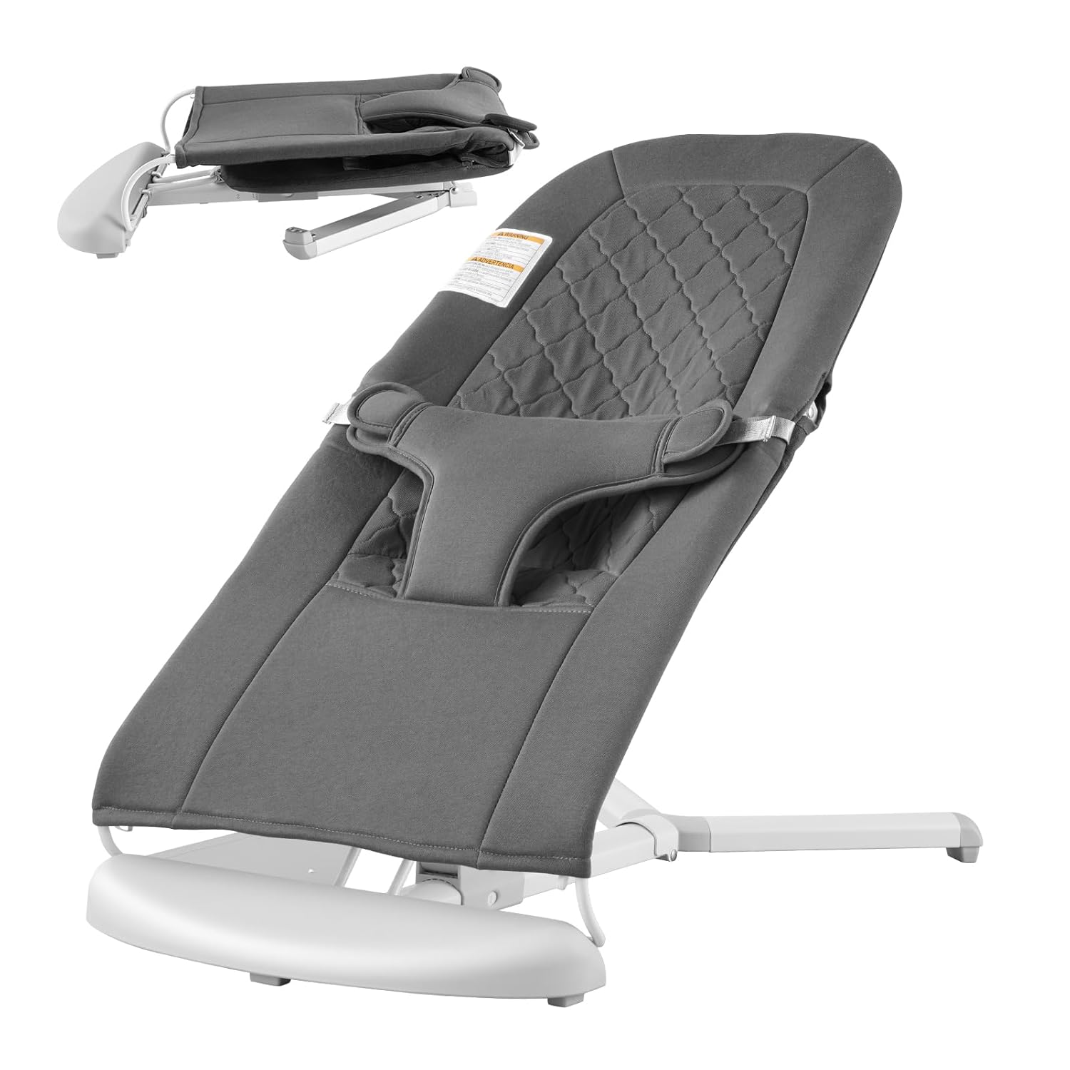 VEVOR Baby Bouncer Seat for Infants 0-9 Months, Portable & Safe