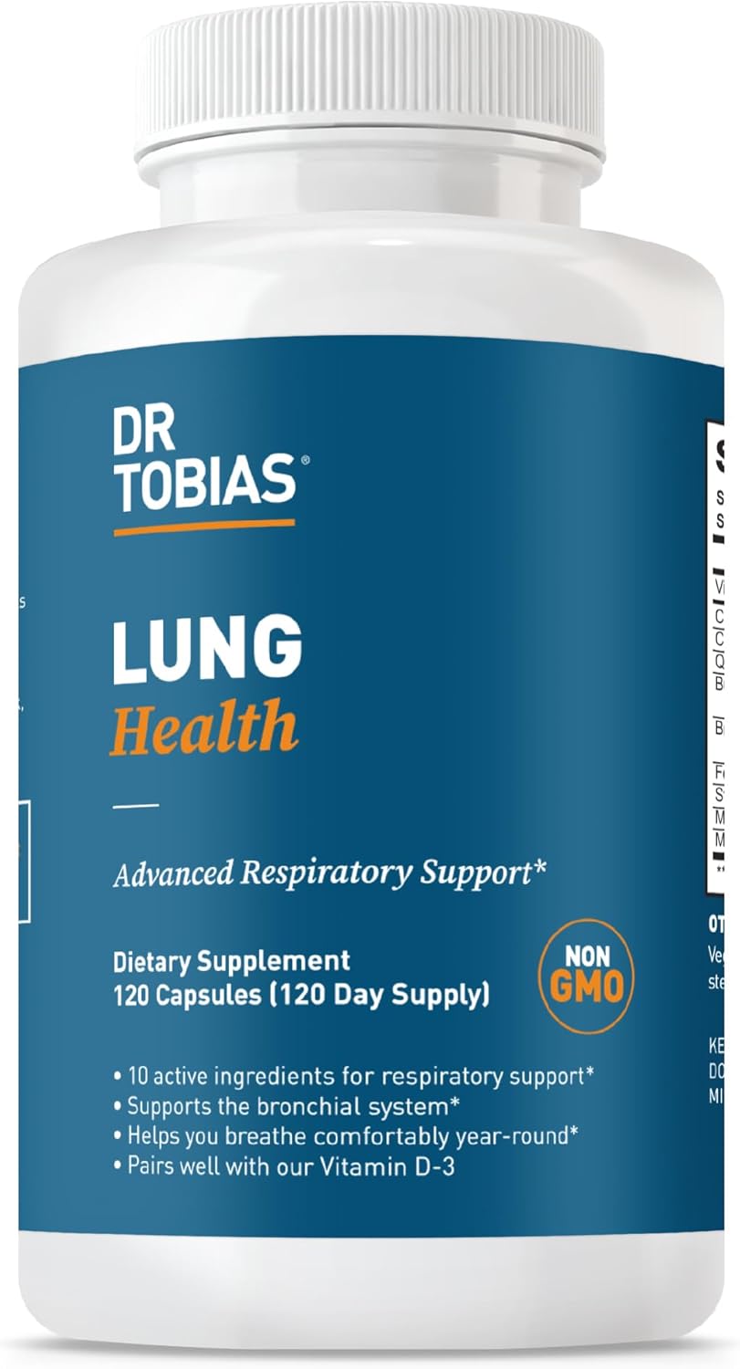 Dr. Tobias Lung Health Supplement for Respiratory Wellness