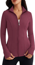 Trendy Queen Womens Lightweight Zip Up Jacket (Style 18XJ)