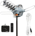 150 Mile Motorized 360 Degree Rotation HDTV Antenna - Dual TV Support