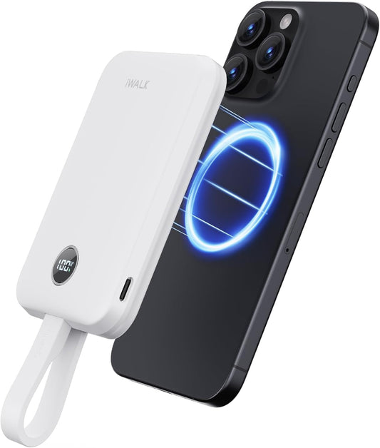 iWALK Magnetic Portable Charger 10000mAh for Fast Charging