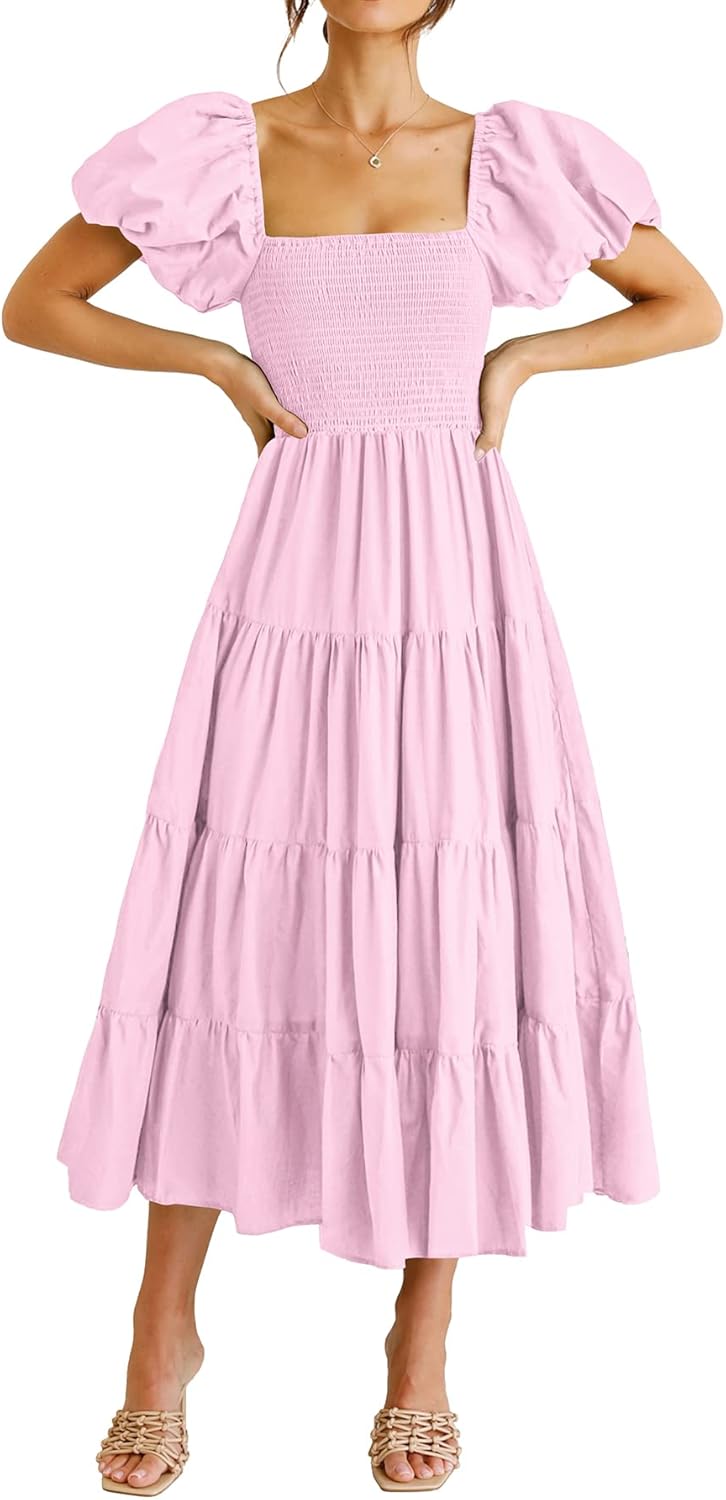 PRETTYGARDEN Women's Casual Summer Midi Dress for Every Occasion