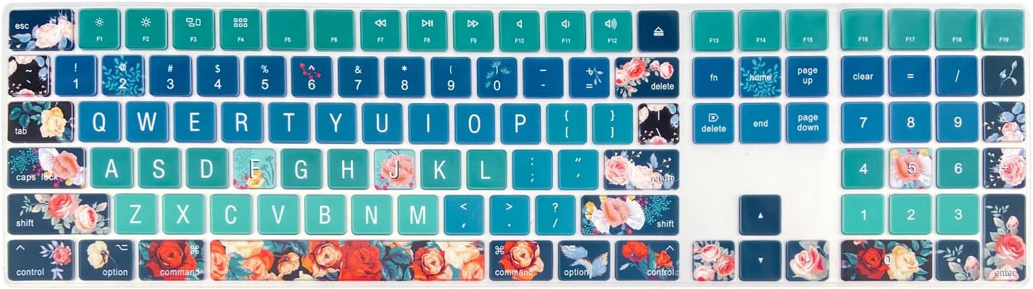 Protective Rose Silicone Cover for Apple iMac Magic Keyboard