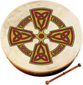 Waltons Bodhran 8ft (Kilkenny Cross) - Handcrafted Irish Drum