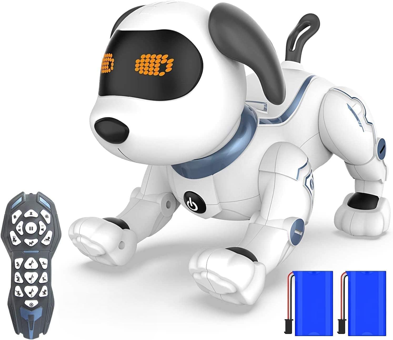Remote Control Stunt Robot Dog Toy - Interactive Commands & More!