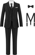 Boys Formal Suits Set from Toddlers to Teen - Adjustable Fit