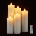 Flameless Votive Candles Flickering with Remote Timer - Realistic 3D