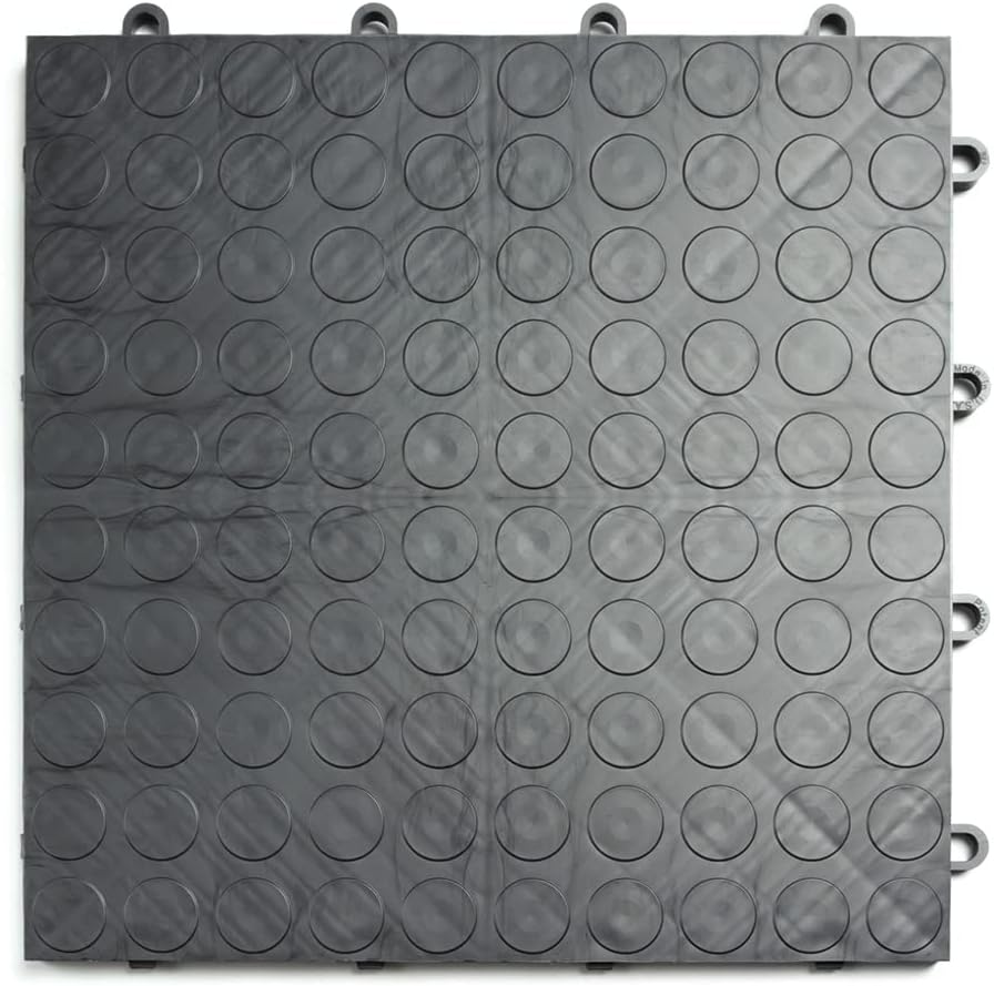 Durable Copolymer Interlocking Garage Flooring Tile for Home
