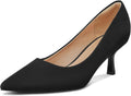 Kitten Heels for Women Low Heel Pumps 2 in Closed Toe - Elegant feet