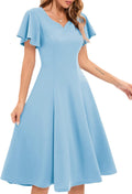 Timeless Fit and Flare Wedding Guest Dress for Women by HomRain